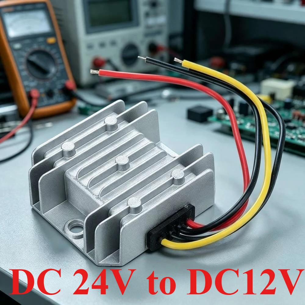 24V to 12V 5A 10A 15A 20A Regulator Buck Module  DC DC Converter Step Down Voltage  for Cars Solar