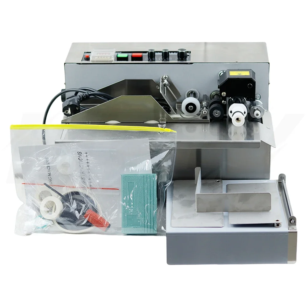 MY-380F Automatic Coding Machine 220V Automatic Ink Wheel Coding Machine Plastic Bag Carton Inkjet Coding Machine
