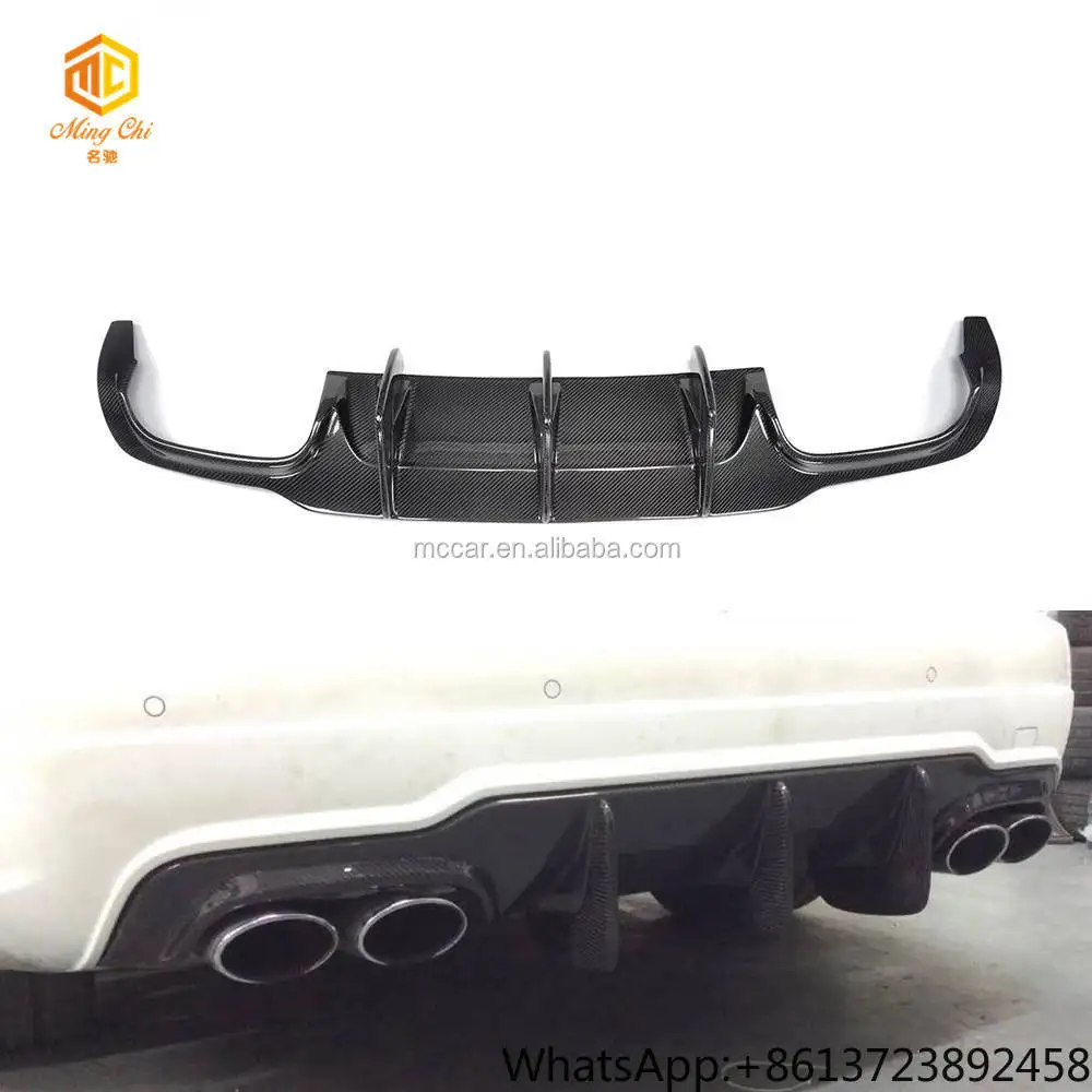

Carbon Fiber W204 C63 Rear Bumper Diffuser for C-Class W204 C63 AMG C300 Sport Sedan 2012 - 2014
