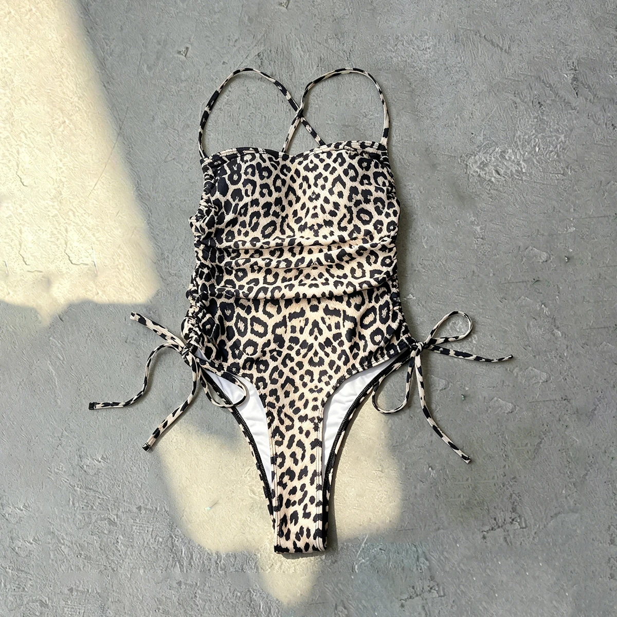 Push Up 2026 Sexy Women One Piece Swimsuit Swimwear Female Leopard Monokini Swimming Suit Bathing Suit Bandage Biquini Beachwear