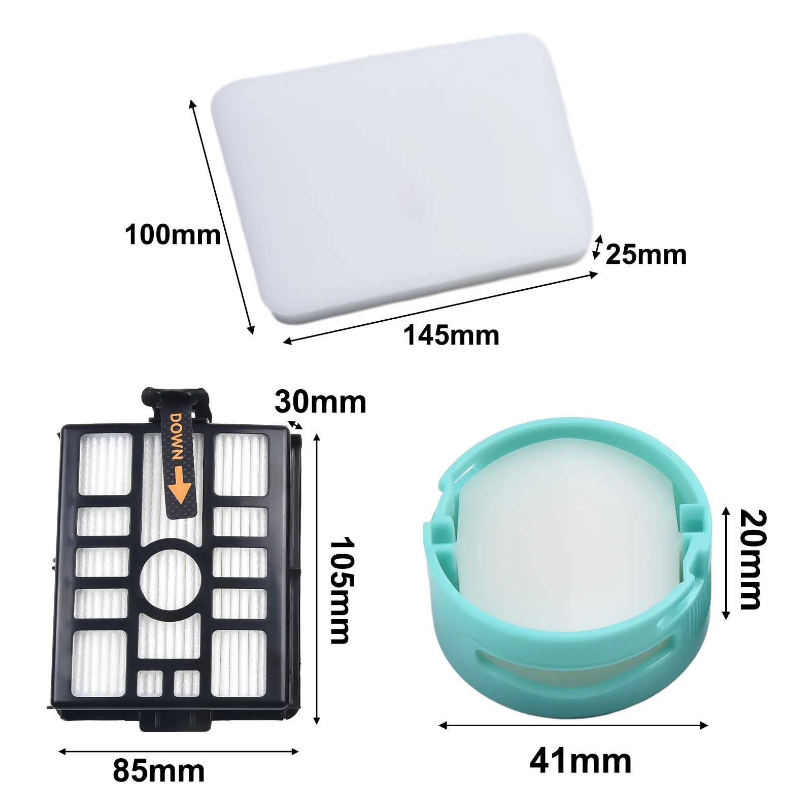 IW3511 Replacement Kit For IW3511 For Detect Pro Cordless Vacuum IW1111 For Detect Pro Cordless Stick Vacuum Cleaner Parts