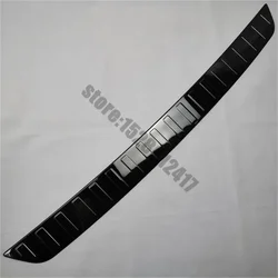 For Land Rover Defender 110 2020 2021~2024 stainless steel Rear Bumper Protector Trunk guard Tread Plate Trim Car Accessories