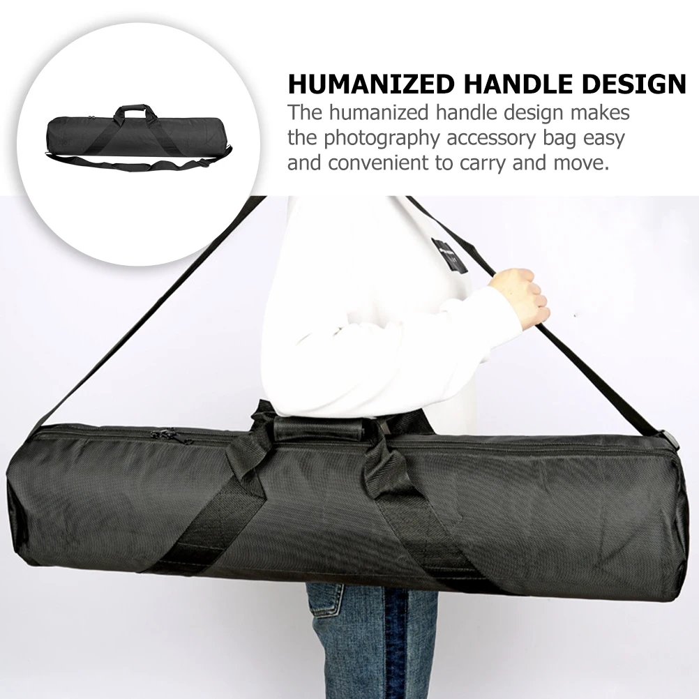 

Portable Tripod For Photography Equipment Storage Reusable Oxford Cloth Carrying Case Light Stand Accessory Bag Outdoor Fishing