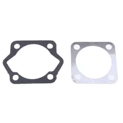 2 Pcs 40mm Engine Head Bottom Gasket for 48CC 50CC 2-Stroke Motorised Motorized Push Bike