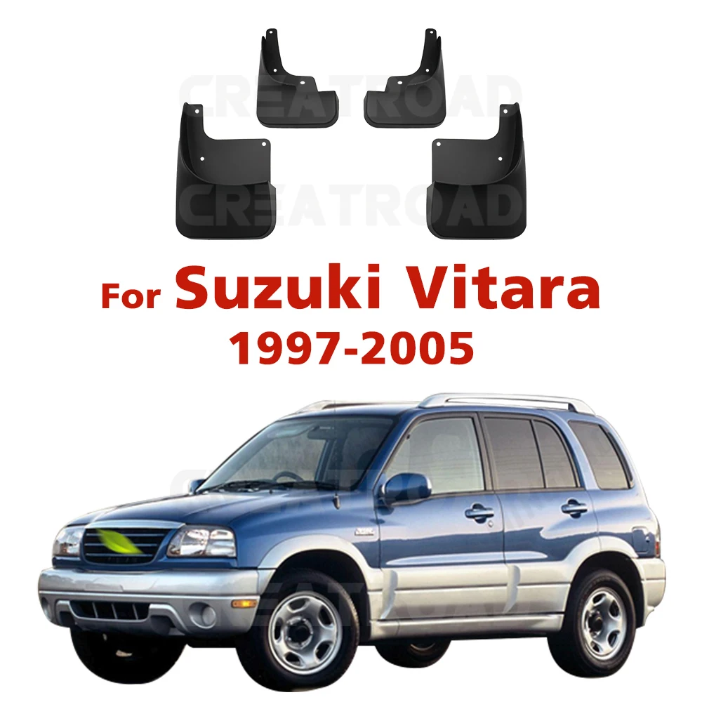 For Suzuki Vitara 1997 1998 1999 2000 2001 2002 2005 Fender Mudguard Mud Flaps Guard Splash Flap Mudguards Car Accessories