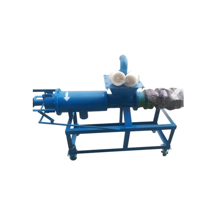 Professional Poultry Waste Dewatering Machine/chicken Manure Dryer/ Cow Dung Dewatering Machine