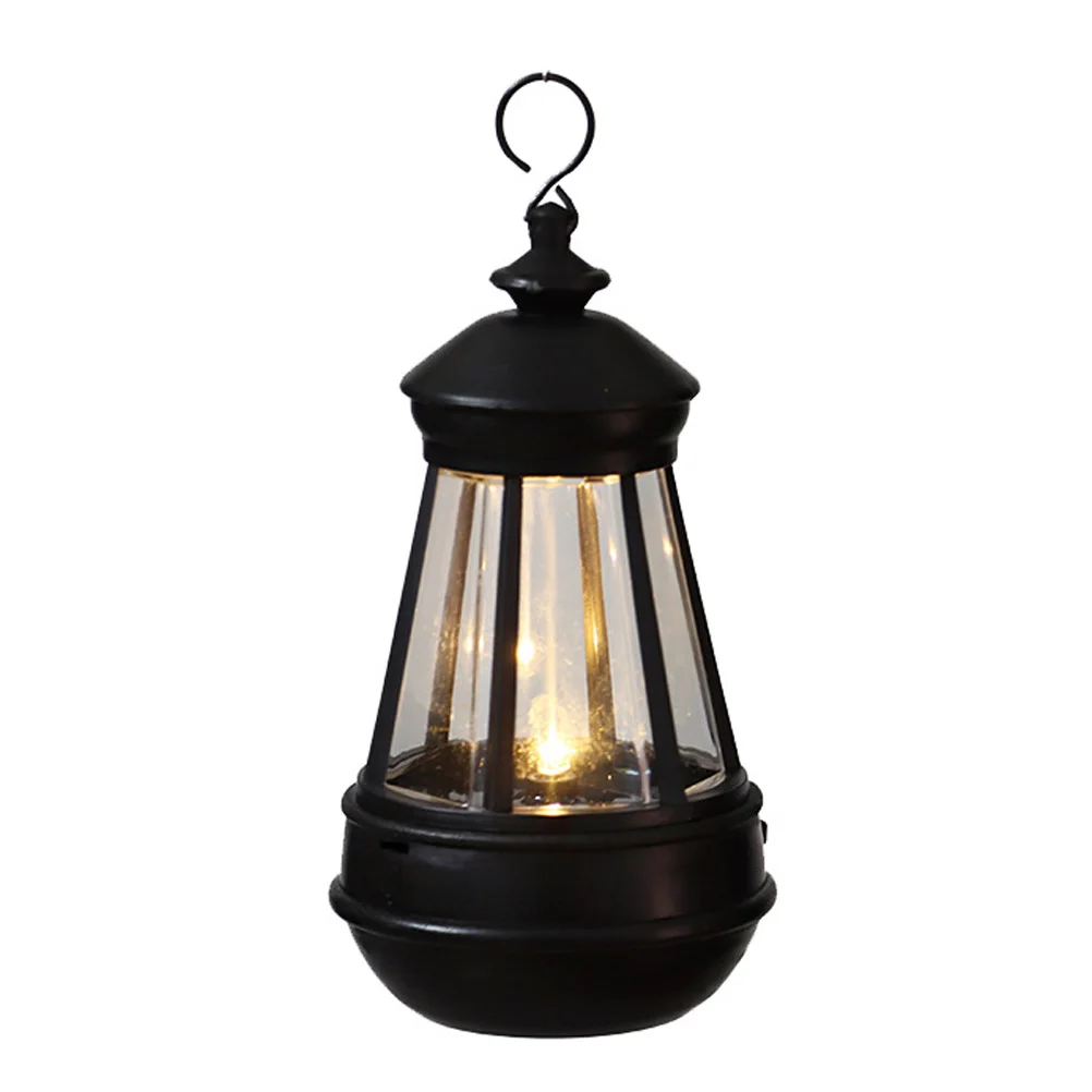 

Solar Night Light LED Garden Lanterns Outdoor Waterproof Hanging Decor Lights for Driveways Sidewalks Creative Plastic Design