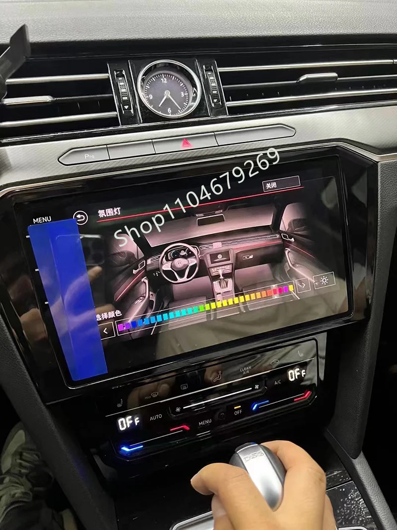 Pantalla LCD para 5G 6919606 Panel de pantalla D de 9,2 pulgadas para Volkswagen Passat B8 Golf mk7/7,5 Tiguan MK2 T6 pantalla de navegación