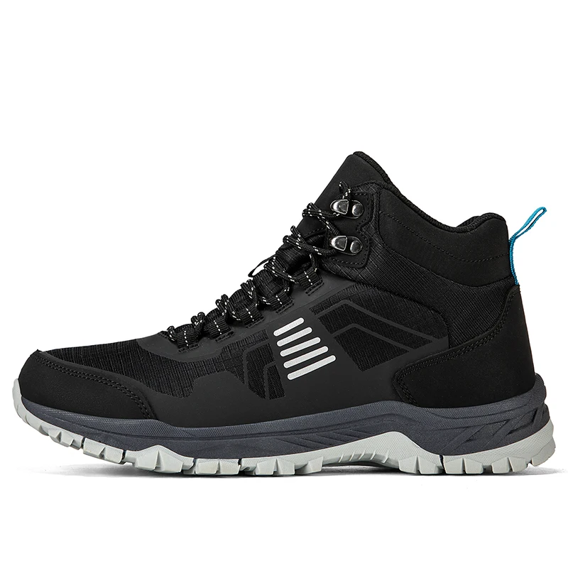 Winter Boot Men Outdoor Hiking Boots Suede High Top Trekking Men Rainproof Tactical Combat Military Boots Mountain Climbing