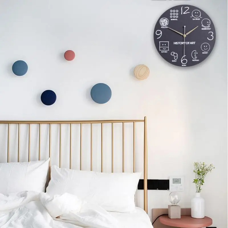Math Clock Unique Wall Clock Modern Design Novelty Maths Equation Clock