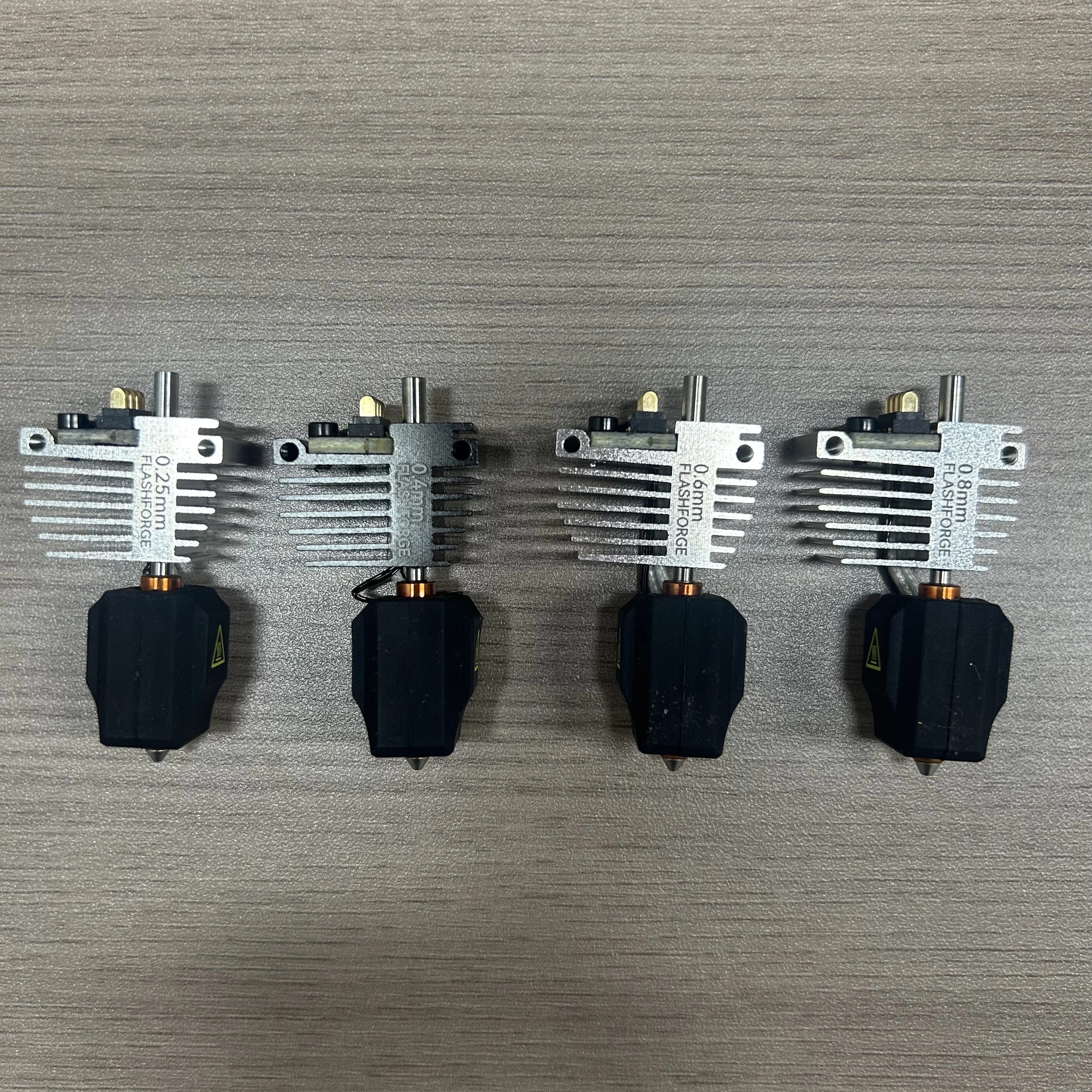 Genuine for FLASHFORGE Creator 5 , Creator 5 Pro Nozzle C5 Hotend Hardened Steel 0.25 0.4 0.6 0.8mm 3D Printer Accessories