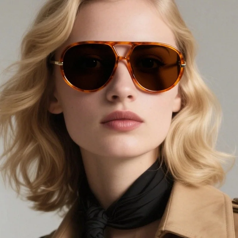 

Sunglasses Men Women Classic Double Beam Fashion Sunglass Brand Luxury Designer Retro Men's Holiday Gifts Accessory gafas de sol