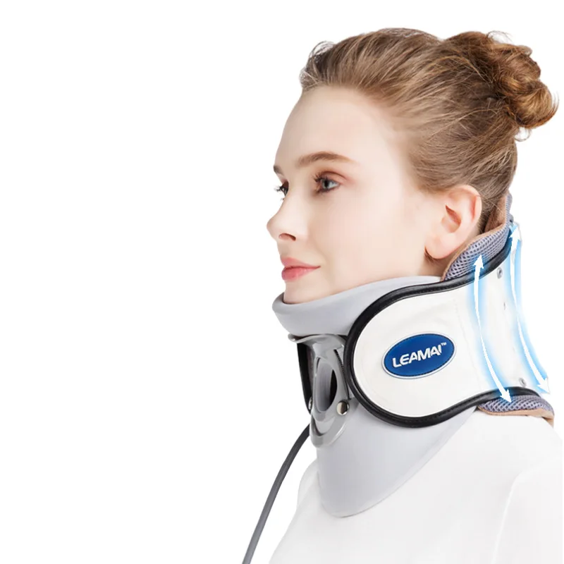 

Adult Cervical Home Traction Fixator Inflatable Neck Protector and Support Medical Goggles for Neck Brace
