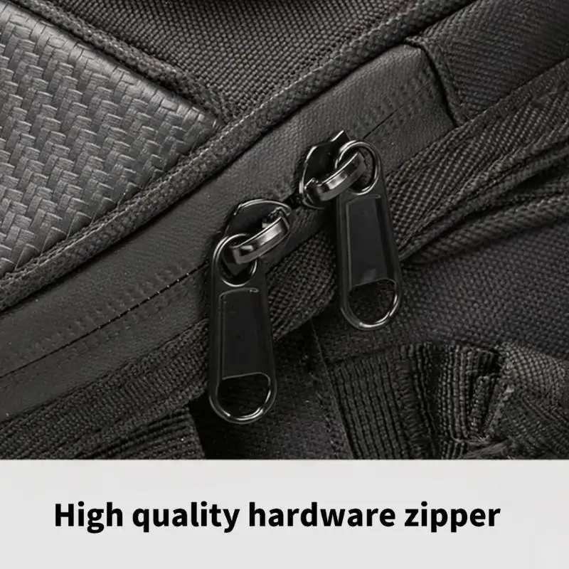 

31BC Spacious Motorcycle Travel Bag Carbon Fiber Accents And All Weather
