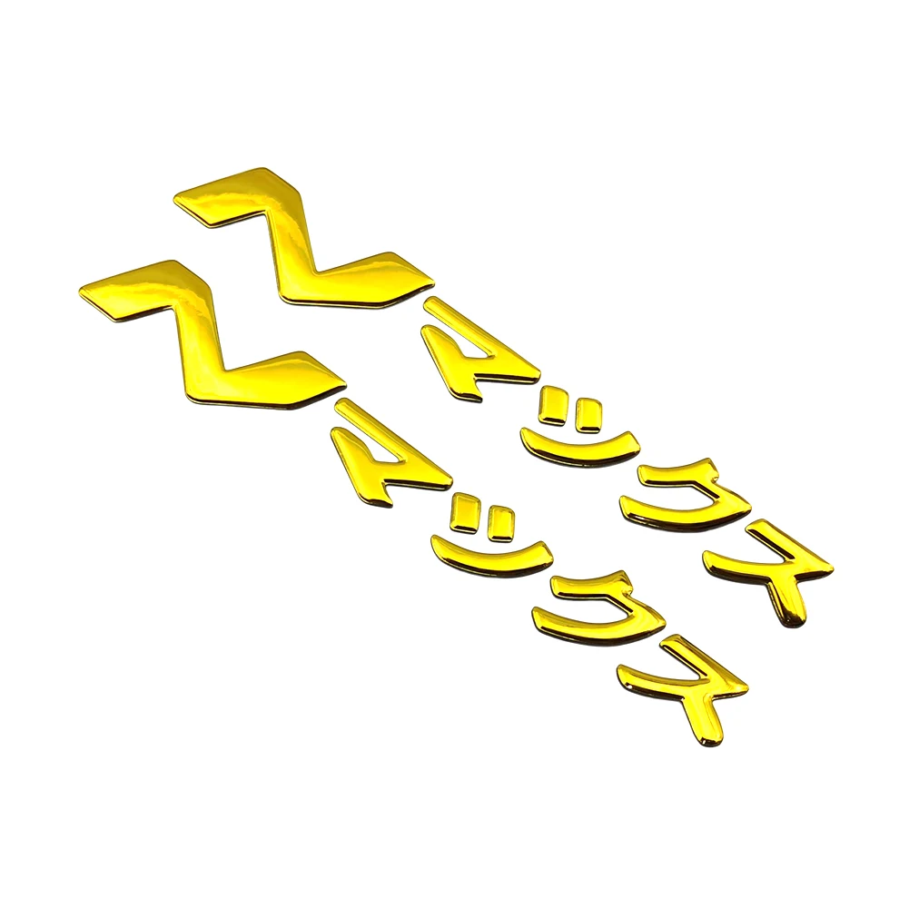 For YAMAHA NMAX N-MAX 125 155 160 V1 V2 V3 Logo Emblem Japanese Kanji 3D Resin Gel Stickers Motorcycle Scooter Side Body Decals - view 5