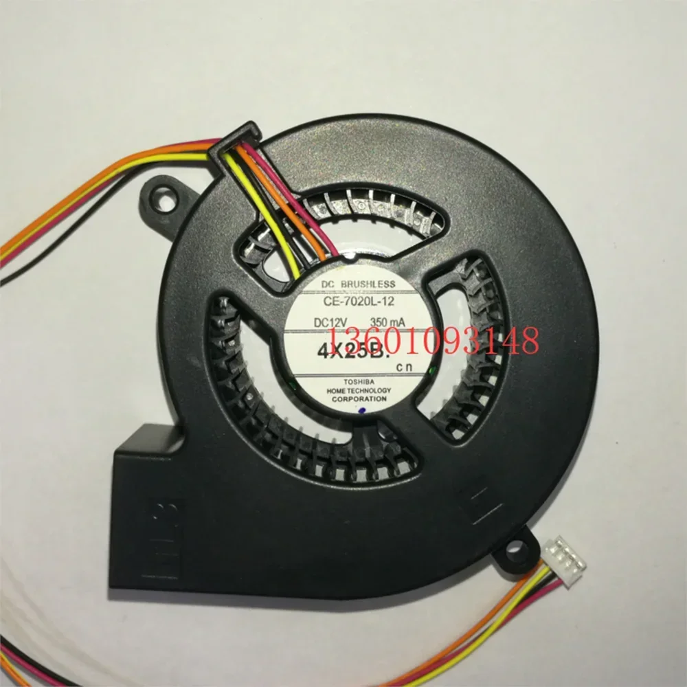 

+НОВЫЙ 7 см для оригинального CE-7020L-12 DC12V 350mA для CB-570/575W/580/585W/675W/685W/695W Вентилятор охлаждения проектора