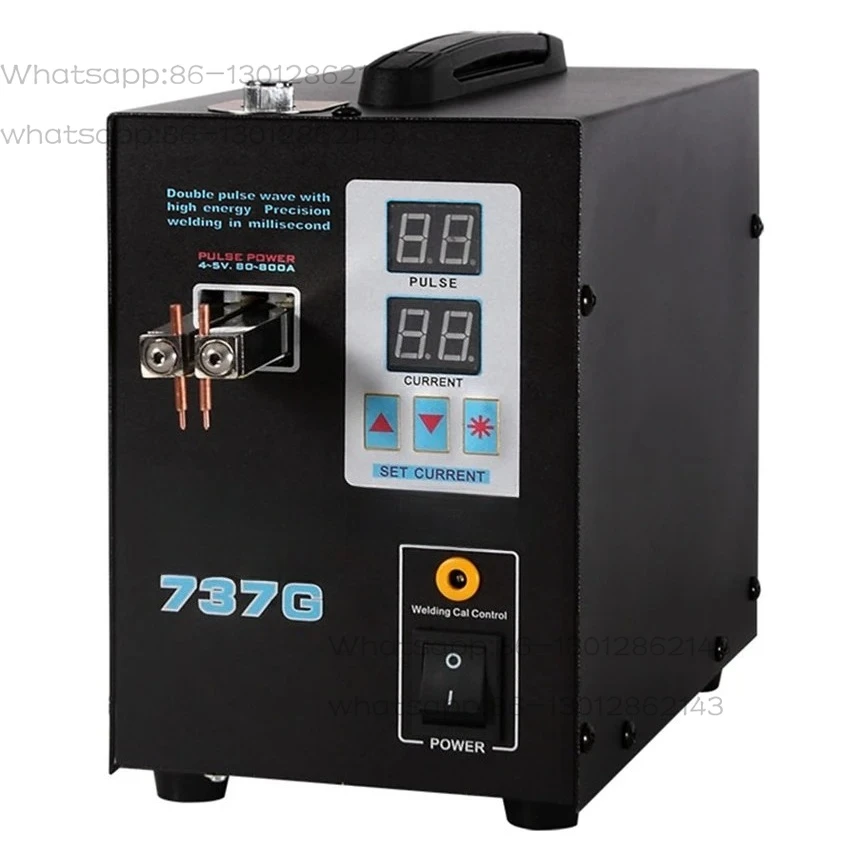 

2.8KW Battery Spot Welder Digital Spot Welding Machine For 18650 Lithium Battery Welding Double Pulse Spot Welder