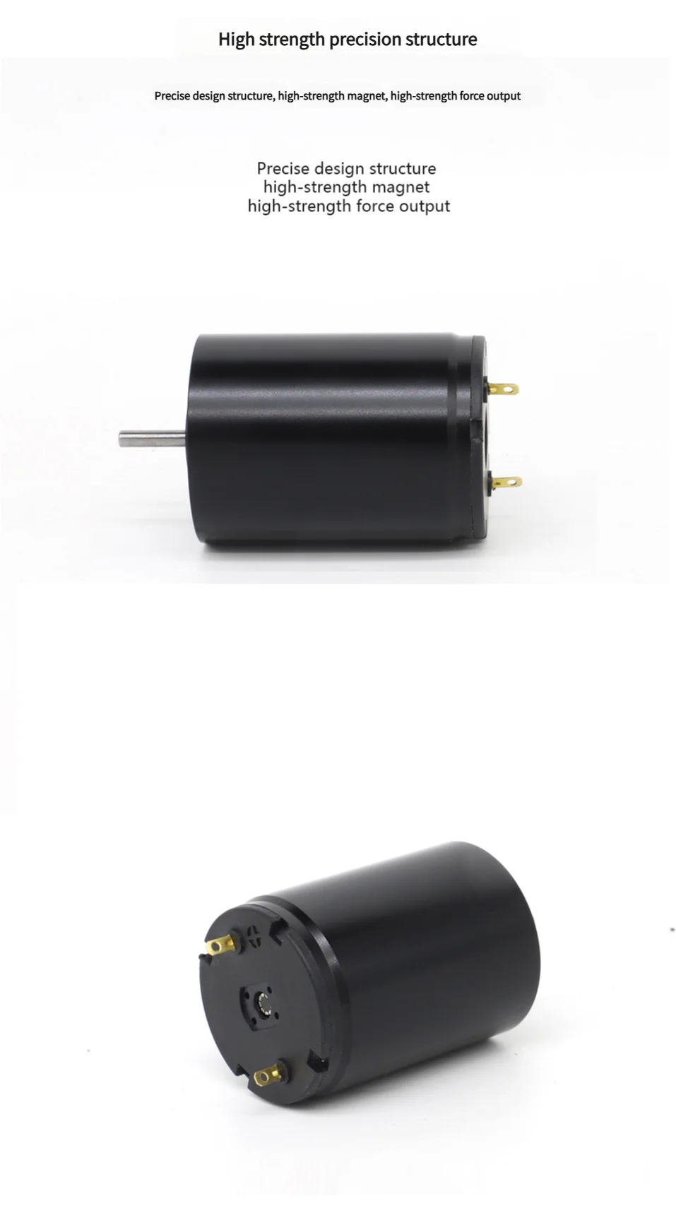 Faradyi Customized High Efficiency Robot Mini 28mm Optional Dc Brushless High Speed 5000rpm Bldc Coreless Motor