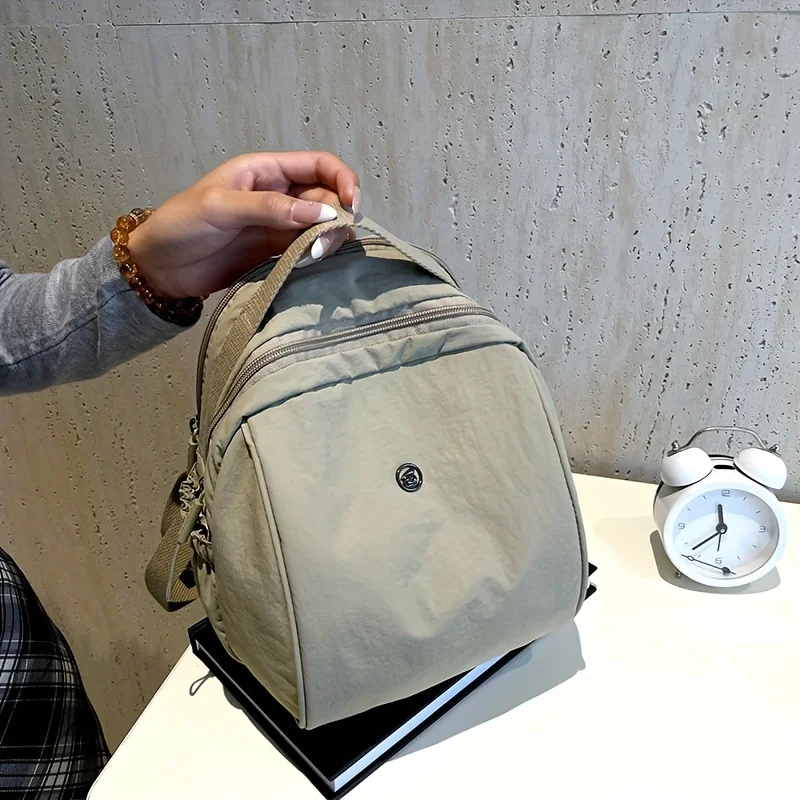 Sacs à dos de mode pour femmes de grande capacité sacs à dos de voyage à coque en Nylon sacs à main de poche multicouches pour les voyages pour femmes