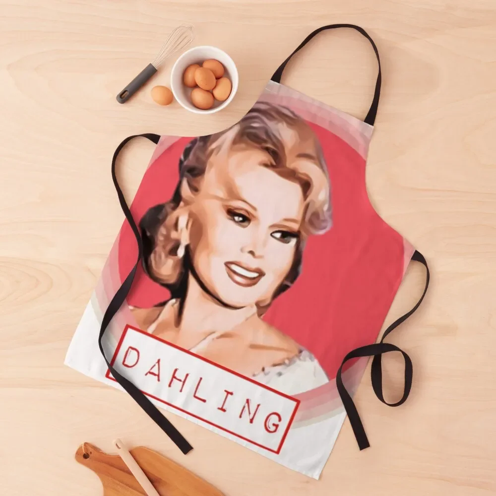 Zsa Zsa Gabor - Dahling Apron For Girl Home Cleaning Household Items Apron