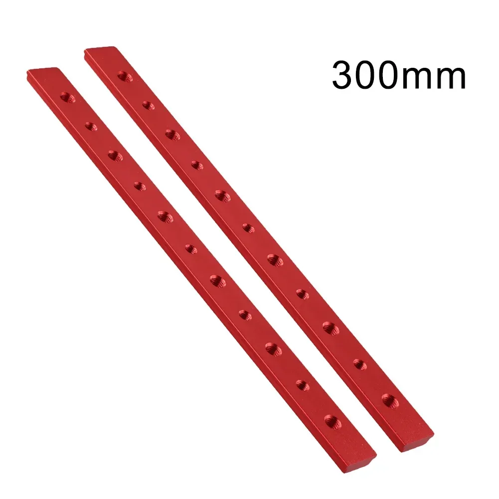 

2pcs 100-450mm T-track Slider Aluminum Alloy T-Bar T Slot Miter Track For DIY Woodworking Table Saw Miter Saw Milling Table