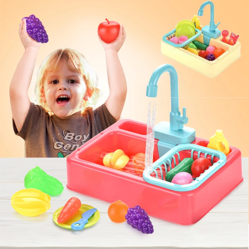 kids-kitchen-toys-simulation-electric-dishwasher-pretend-play-mini-kitchen-food-educational-summer-toys-role-playing-girls-toys