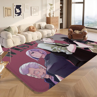 Spy X Family Anime Floor Mat Floor Mat INS Style Soft Bedroom Floor House Laundry Room Mat Anti-skid Household Carpets