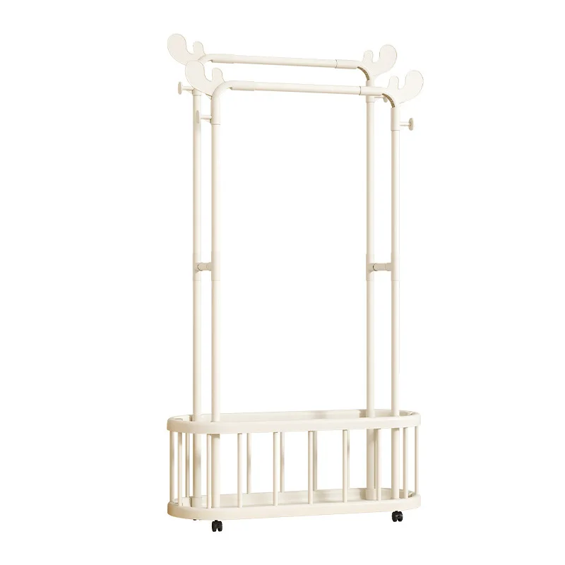 

Hanger floor, bedroom home, coat rack removable