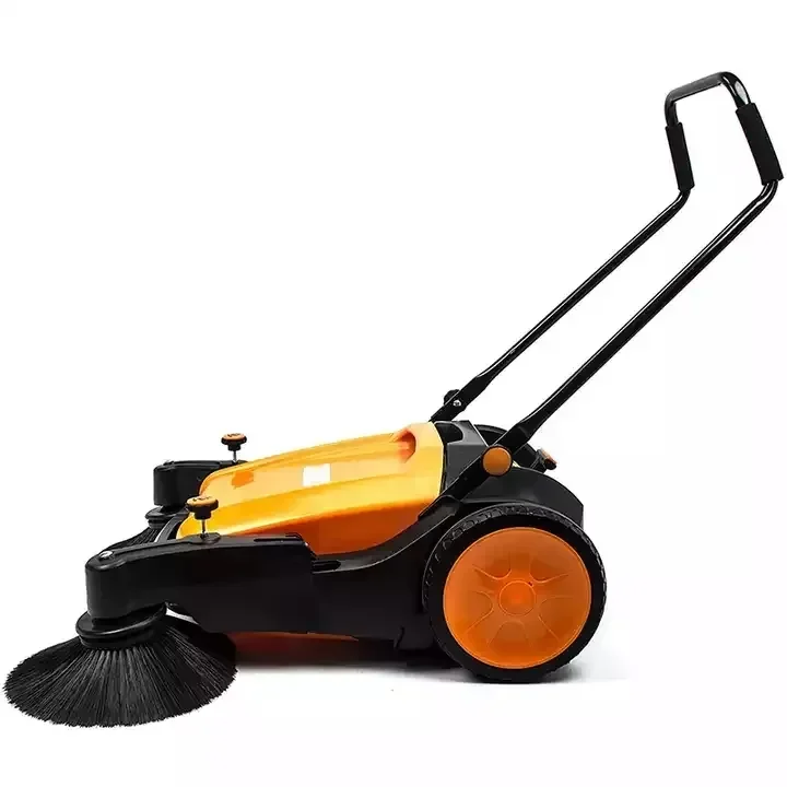 

CleanHorse K5 artificial grass cleaner mini street sweeper sidewalk cleaning machine