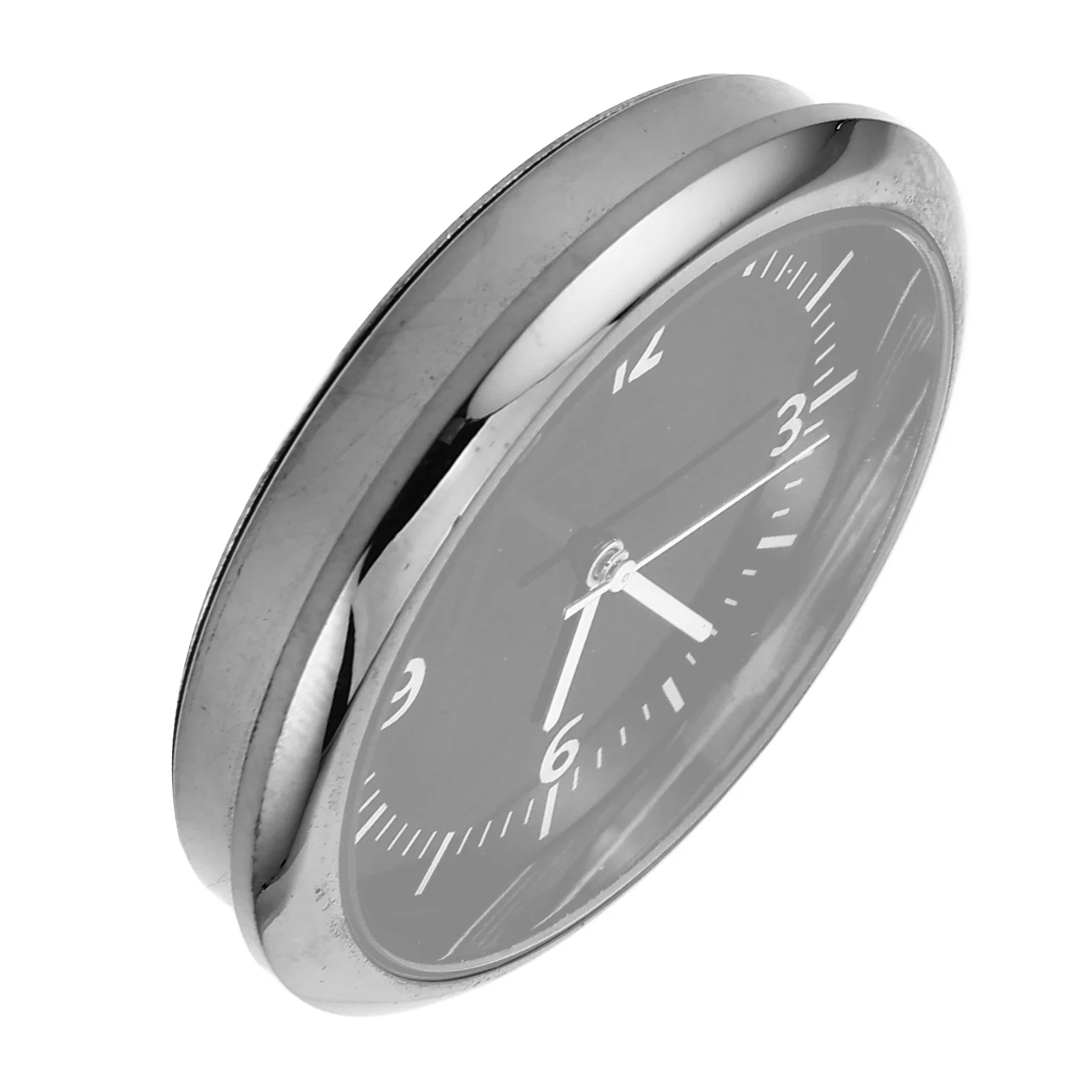 ساعة لوحة قيادة السيارة مقاس 4 سم على الساعة الإلكترونية لمقود الدراجة النارية التناظري الكوارتز عالي الدقة #1