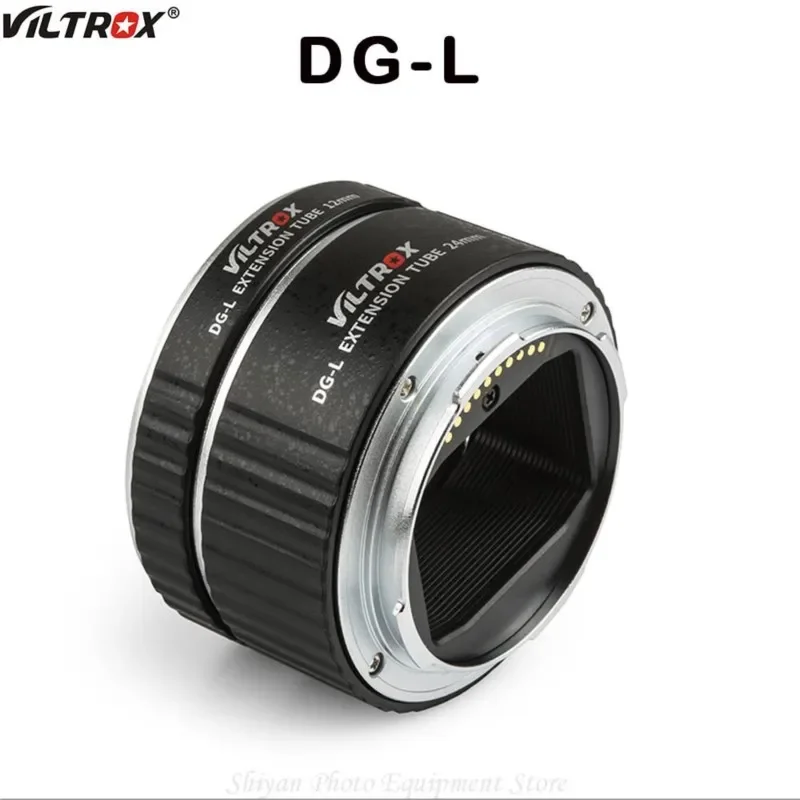 Viltrox DG-L 12MM 24MM Extension Tube Lens Adapter Electronic Metal Compatible Lens and Camera for Panasonic Leica Sigma L Mount