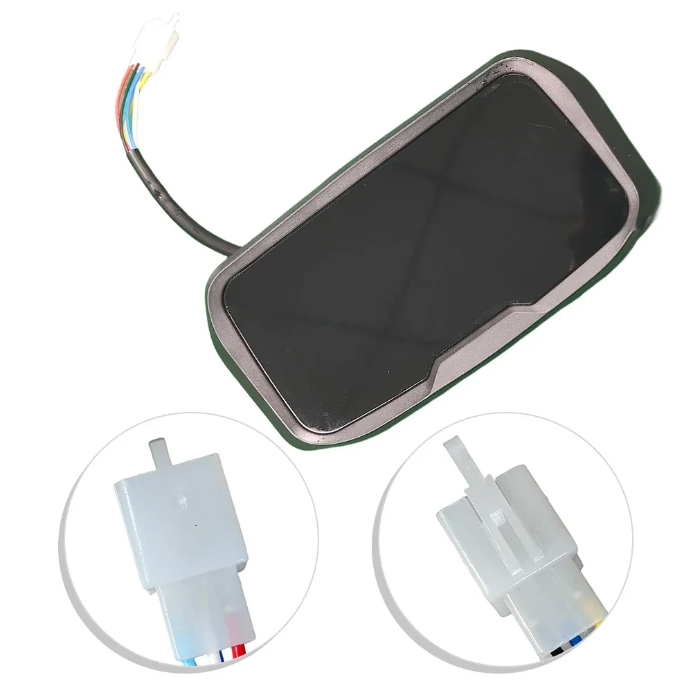 N7GT Compatible LCD Display Panel for 48V 60V 72V E-Bike and Scooter Motor Control Systems with Wide Screen View