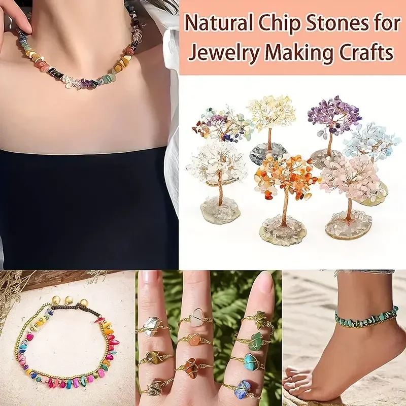 50g Rystal Gemstones And Drilled Holes For DIY Bead Crafts Bracelets Necklaces, Earrings, And Jewelry Making. DIY Art And Crafts