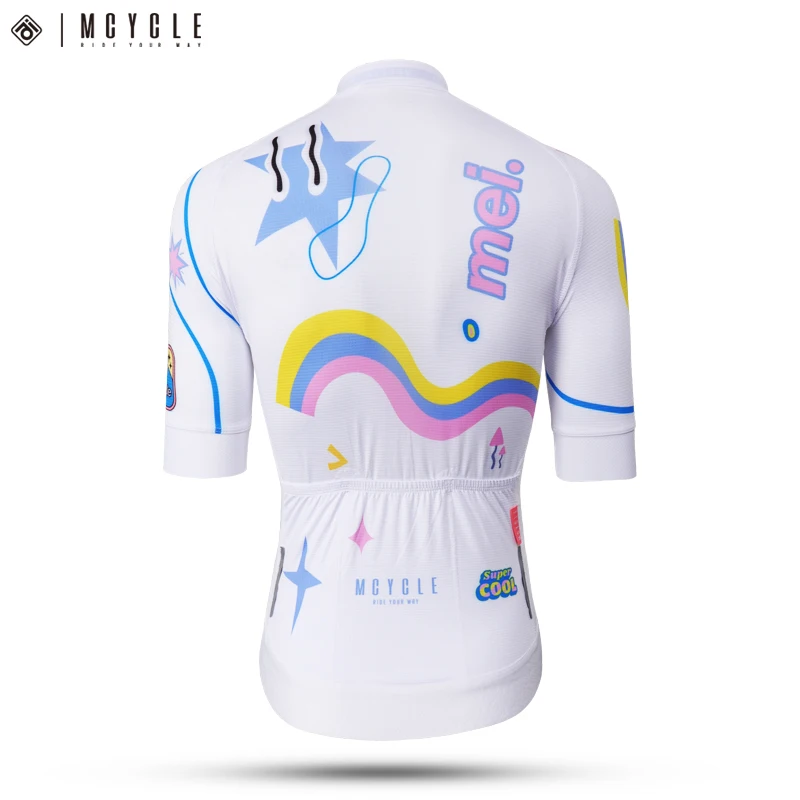 Mcycle Anti-UV Female Cycling Pro Jersey Breathable Quick Dry Lady Cycling Jersey Short Sleeves Summer Jersey for Women