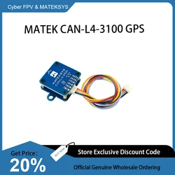 Mateksys MATEK AP_PERIPH CAN MAGNETOMETER RM3100 CAN-L4-3100