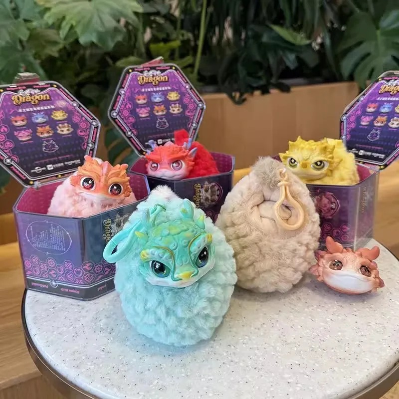 

Оригинальная виниловая слепая коробка серии «Рождение дракона», коллекционная модная подвеска в виде дракона, коробка-сюрприз, детский подарок, декор автомобиля