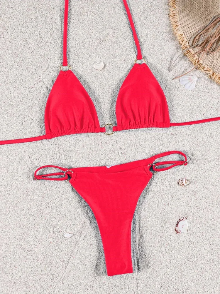 Tanga para mujer de elastano