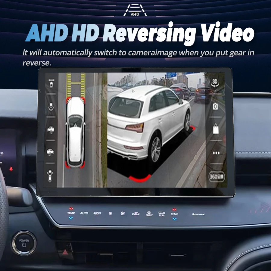 13.3 بوصة وحدة رأس أندرويد لتويوتا كامري 2024 الملاحة 4G واي فاي سيارة لتحديد المواقع مشغل فيديو الوسائط المتعددة Autoradio Carplay ستيريو DSP