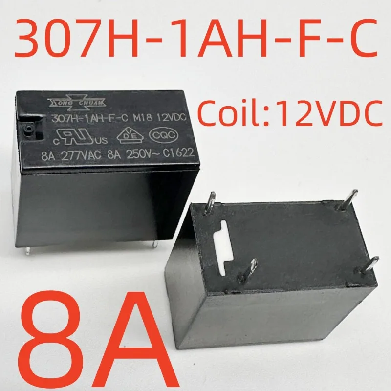 

10PCS/LOT 307H-1AH-F-C 307-1AC-S 12VDC 32F-1A Electroacoustic Device