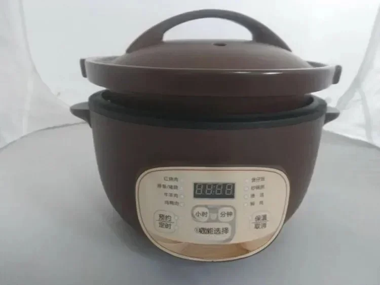 Fully automatic electric casserole ceramic instant pot electric stew pot for porridge, soup and rice pot 1.2L-2L-3L factory outl
