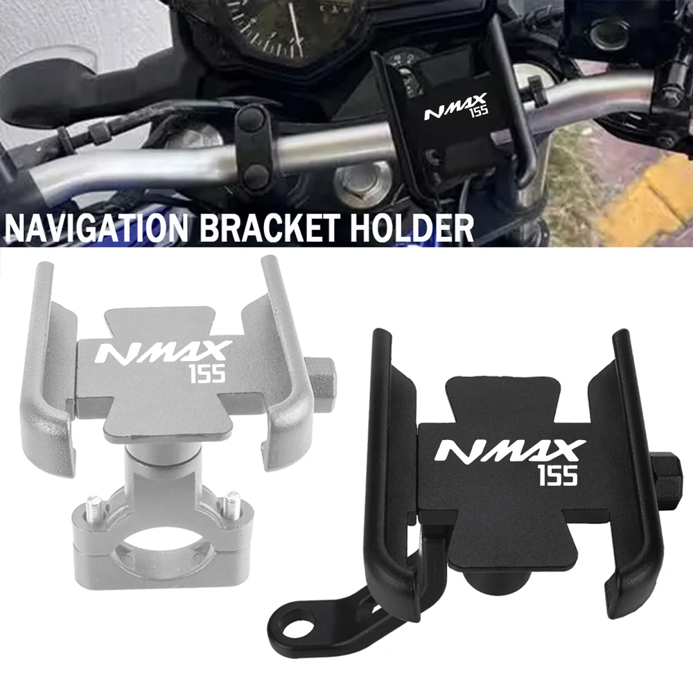 

Motorcycle Mobile Phone Holder For YAMAHA NMAX155 Nmax N-MAX 155 2015-2023 2024GPS Navigation Holder Smartphone Mount Bracket