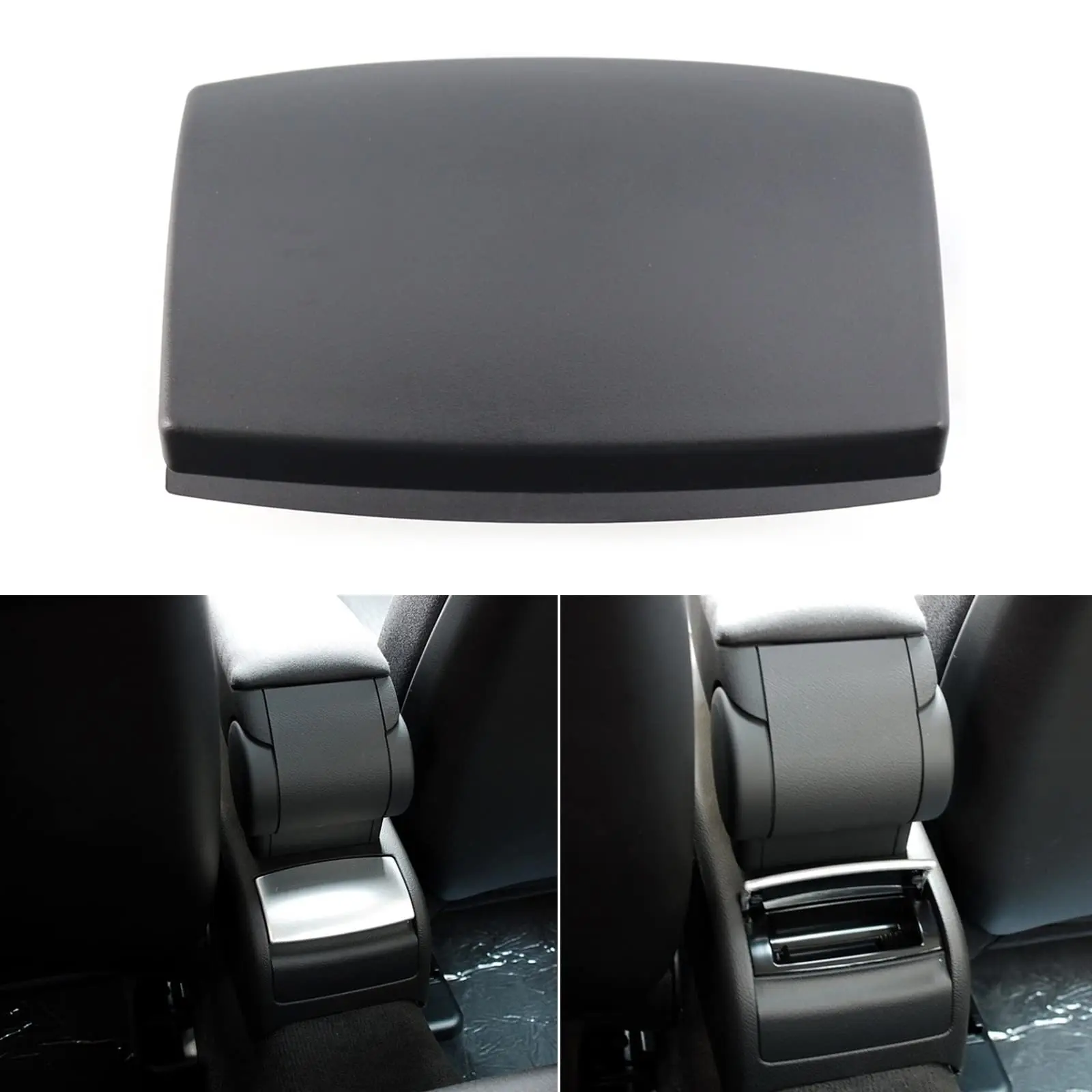 Black Car Center Console Ashtray Rear For Audi A4 B6 B7 Accessories 2001 2002 2003 2004 2005 2006 2007 2008 8E0857961M