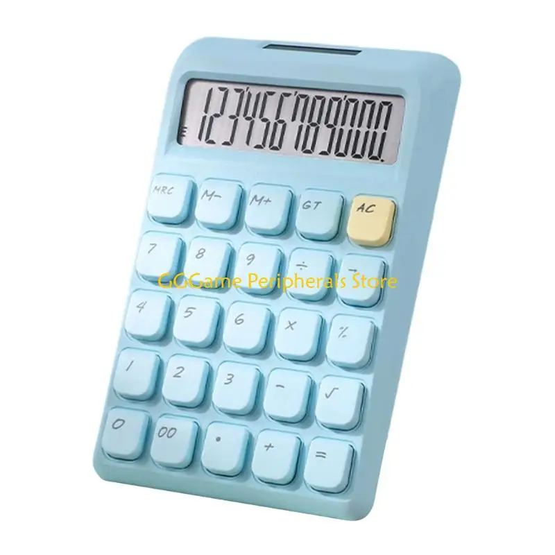 

U55B Large Button Solar Battery Power 12 Digit School Office Use Calculator