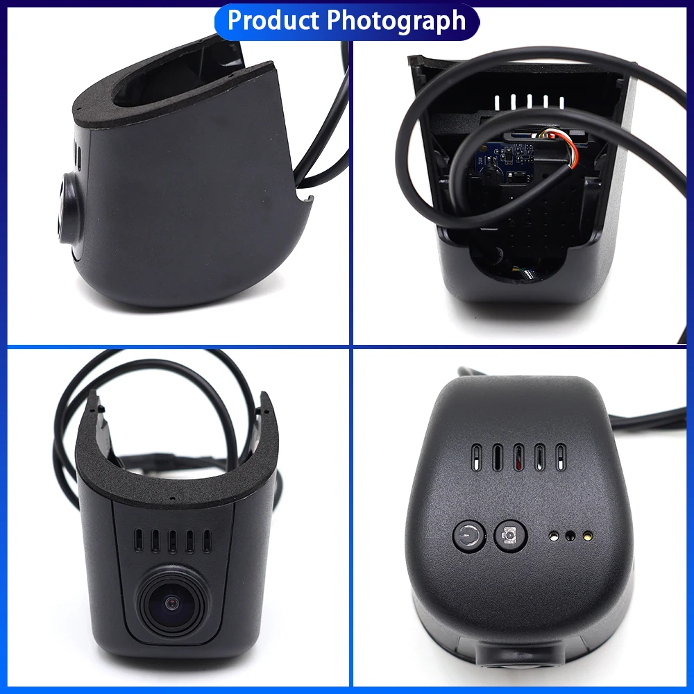 For Audi A1 S1 A3 S3 RS3 8Y 8V A4 S4 RS4 B8 8K B9 8W A5 S5 RS5 F5 8T 4K Dash Cam Camera DVR Wifi Plug And Play Video Recorder - Image 6