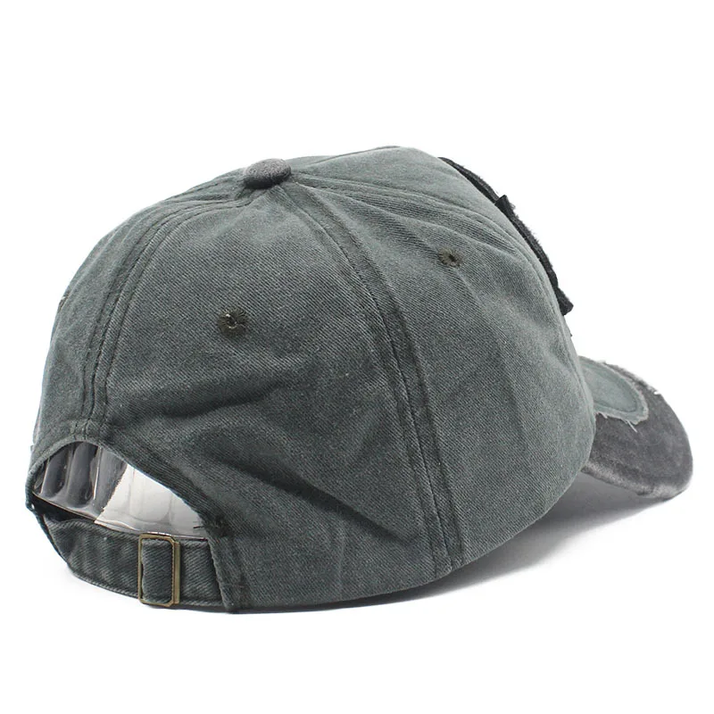 New York Embroidered Washed Denim Baseball Cap For Men Women Outdoor Adjustable Casual Sports Hat Hip Hop Streetwear Sun Hats