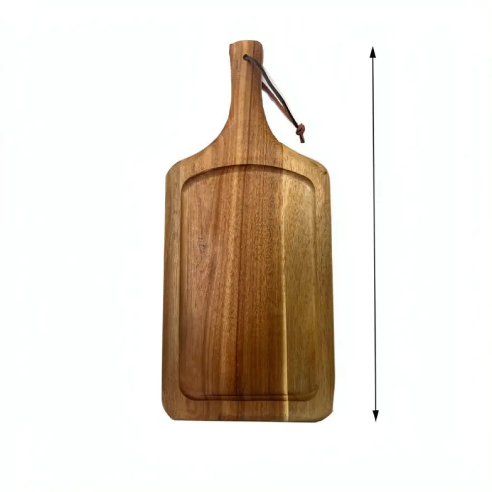 Elegant Walnut Wood Chopping Board Serving Tray For Steak Sushi Bread Kitchen Food Display Platter Natural Wooden Plate