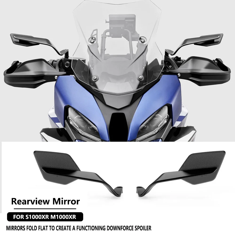 New Rearview Mirror Motorcycle For BMW M1000XR S1000XR M 1000 XR S 1000 XR 2024 2025 2026 Wind Wing Adjustable Rearview Mirror