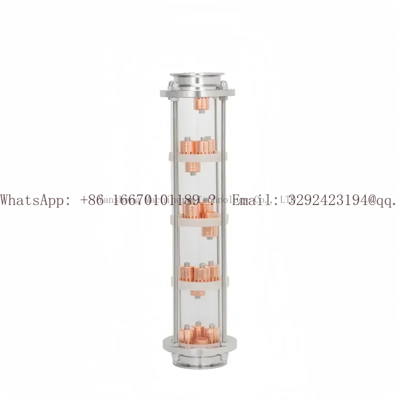 Factory Direct Distiller Miniature Reflux Column Production of Equipment Tower view 4