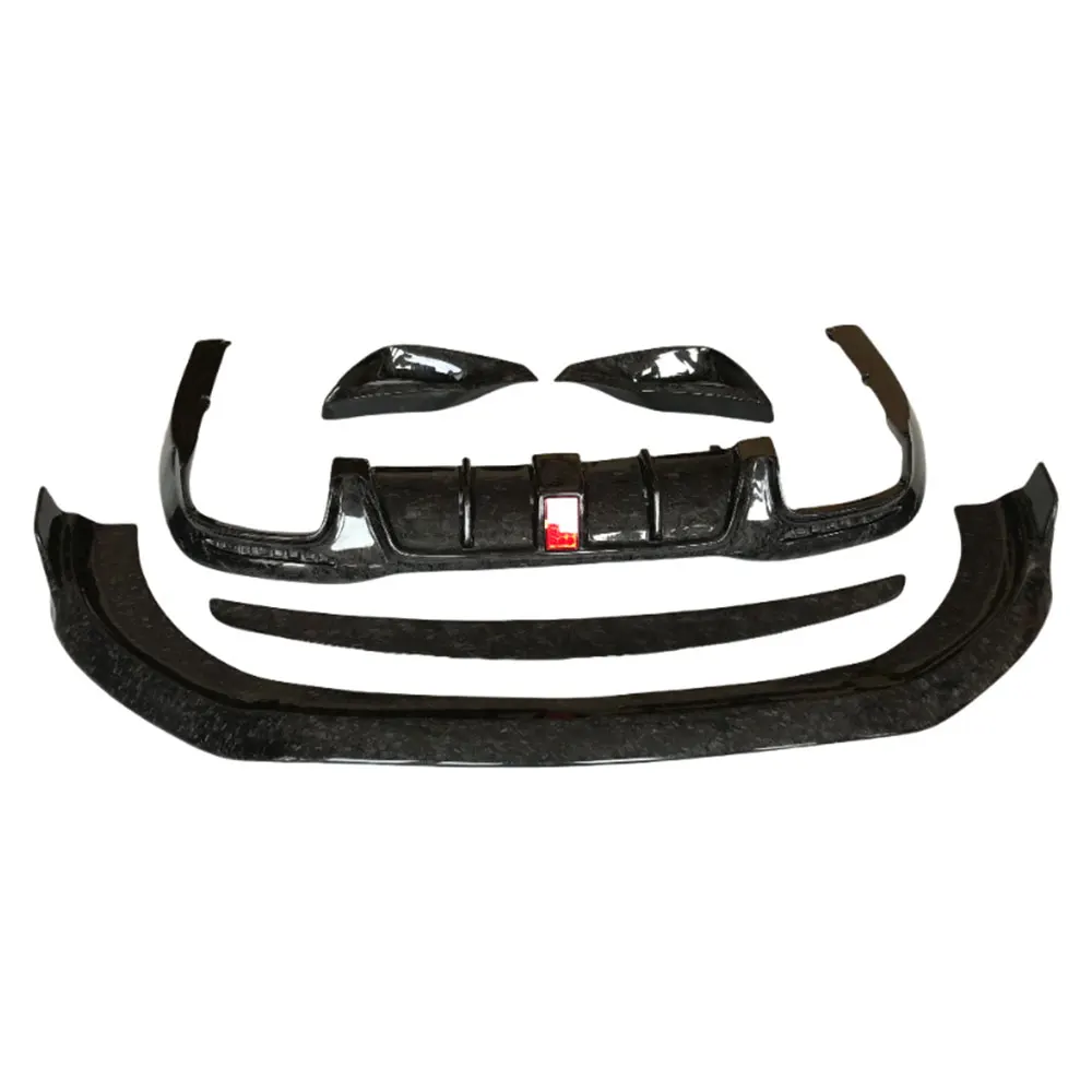 W222 Carbon Fiber Bodykit Front Lip, air Vent,  Rear Diffuser, Rear Tips, Rear Spoiler for benz S63 S65 18-22 Facelift