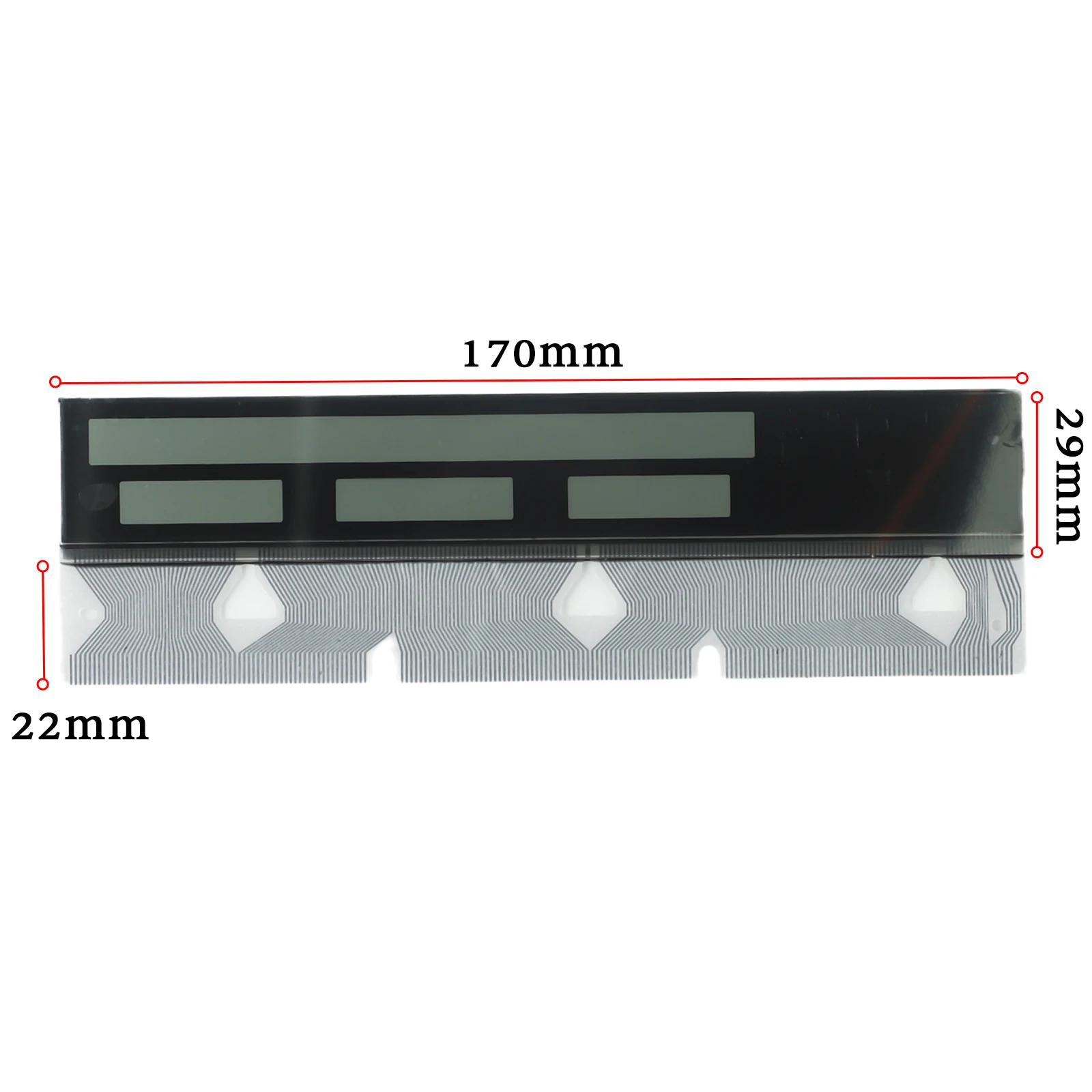 

For Range Rover III Instrument Cluster Replacement LCD Display YAC502390PVA with Compatibility for YAC002380PYA YAC501210PVA